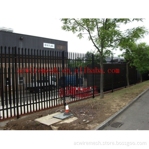 pvc spraying palisade fence